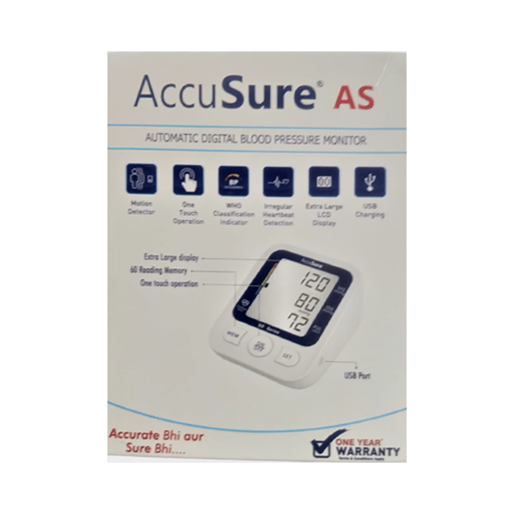 AccuSure AS Automatic Digital Blood Pressure Monitor