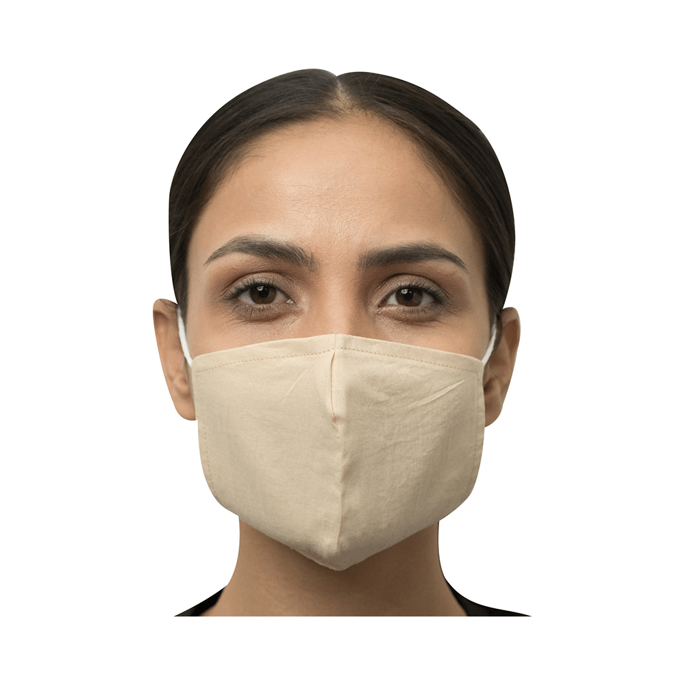 OrchidPlus Beige Universal Active Face Mask