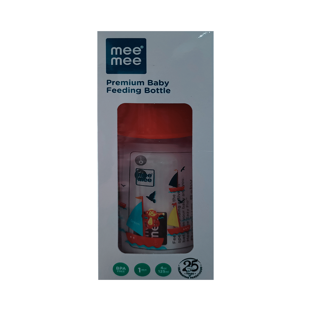 Mee Mee Premium Feeding Bottle Red
