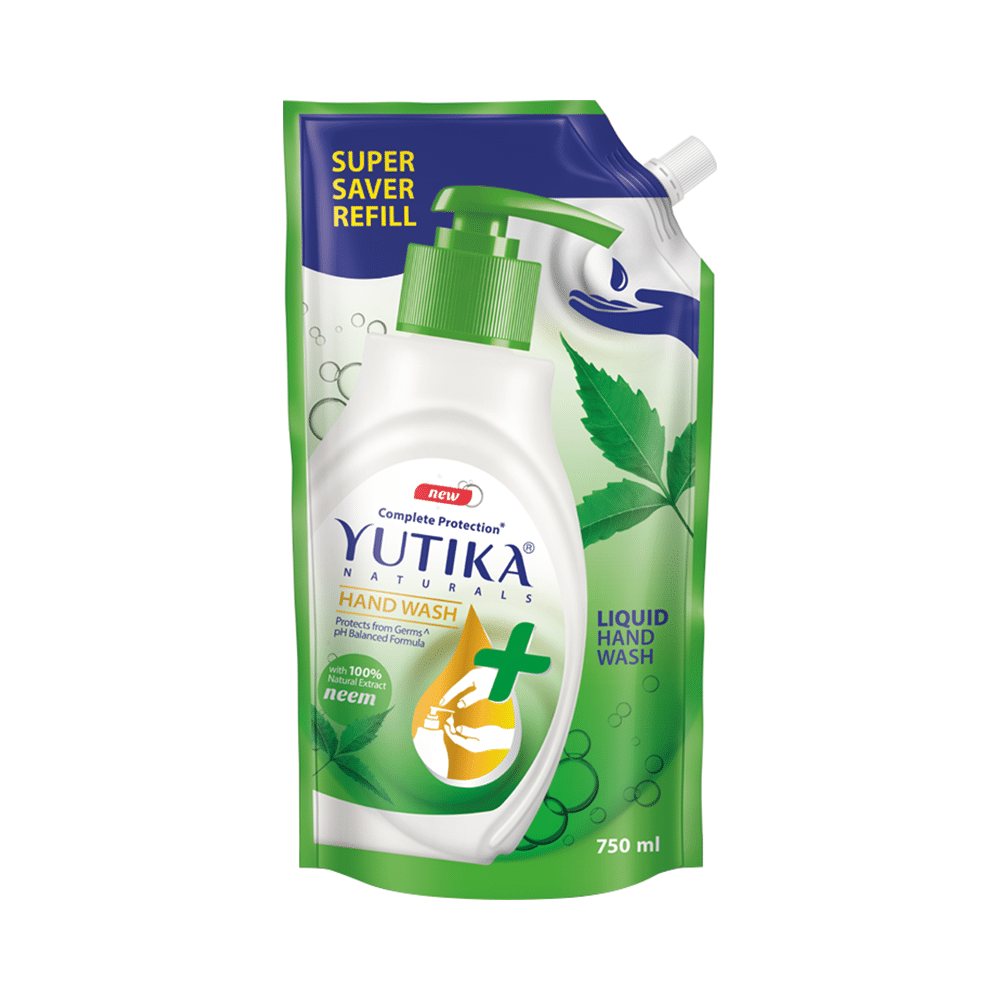 Yutika Naturals Complete Protection Hand Wash Neem Refill