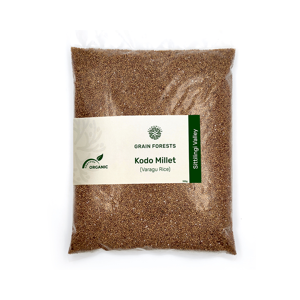 Grain Forests Certified Organic Kodo Millet (500gm Each)