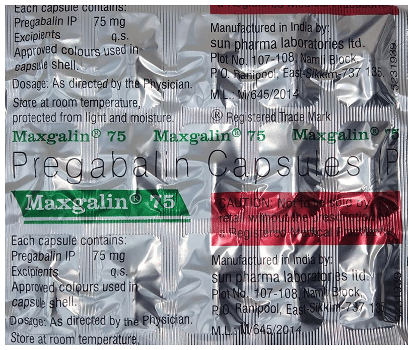 Maxgalin 75 Capsule