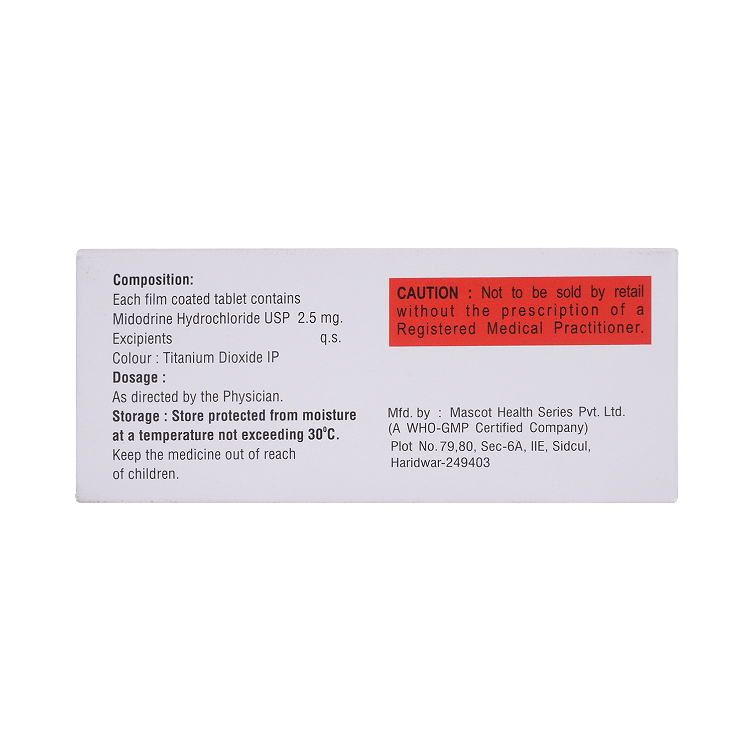 medicine