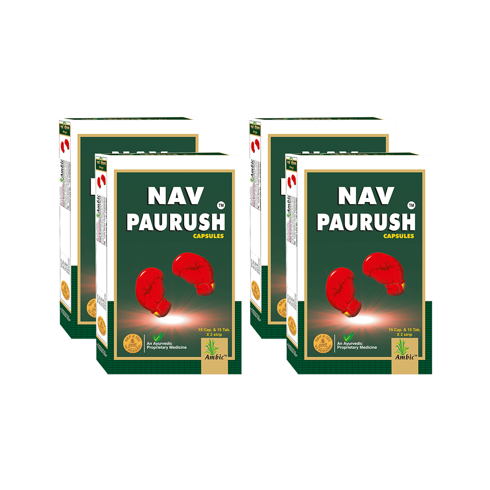 Ambic Nav Paurush Pack of 30 Capsule & 30 Tablet