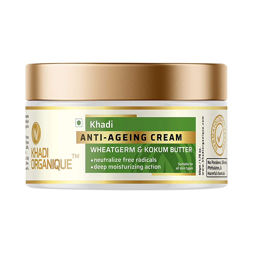 Khadi Organique Anti-Ageing Cream Wheatgerm & Kokum Butter