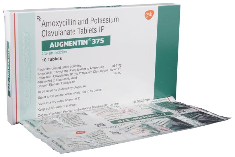 Augmentin Duo 375mg Tablet