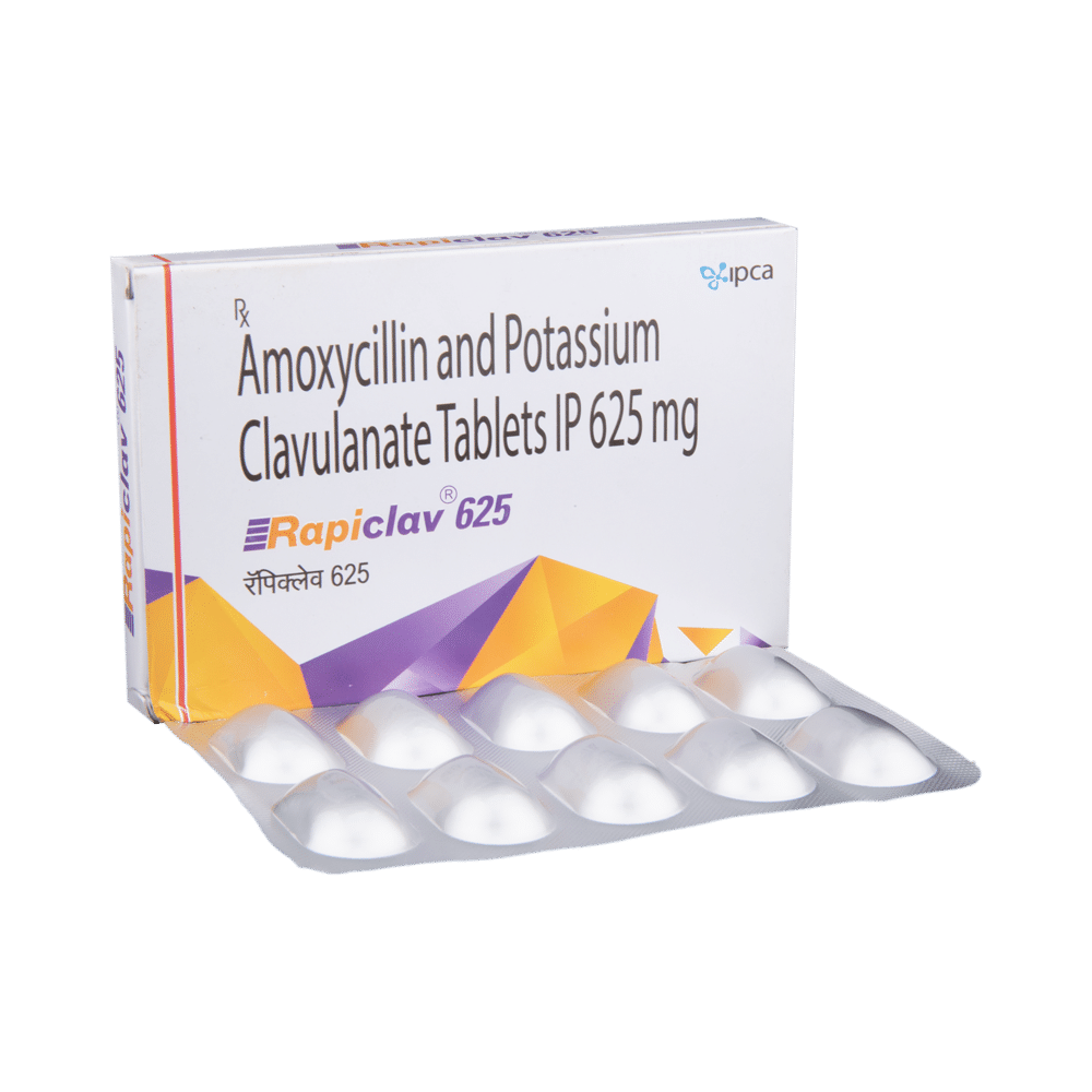 Rapiclav 625 Tablet