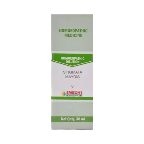 Bakson's Homeopathy Stigmata Maydis Dilution 6 CH