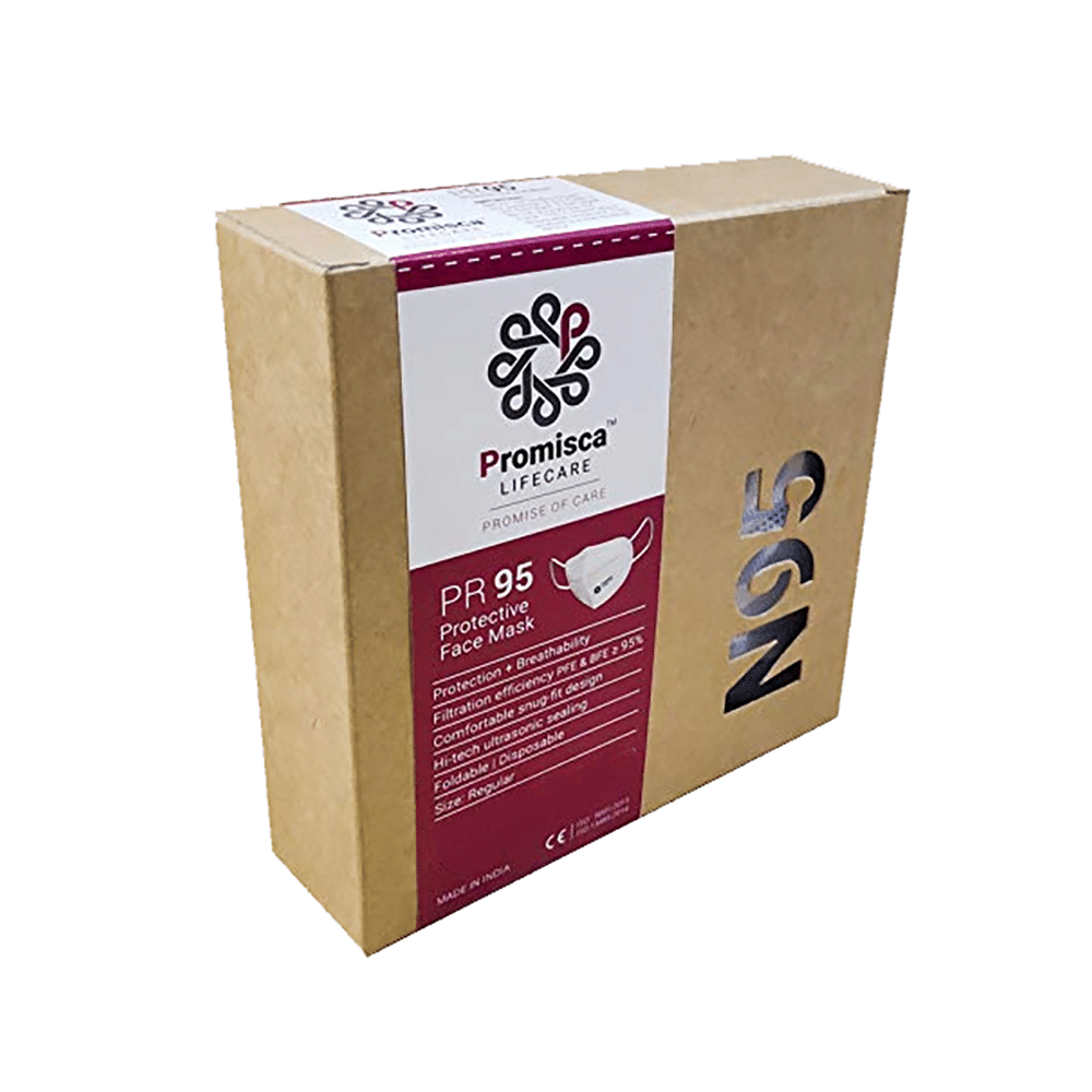 Promisca PR 95 N95 Protective Face Mask Orange Small