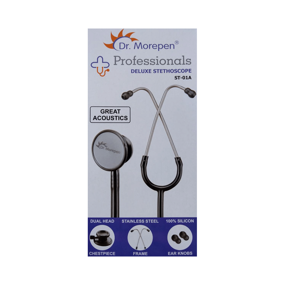 Dr Morepen ST01A Deluxe Stethoscope