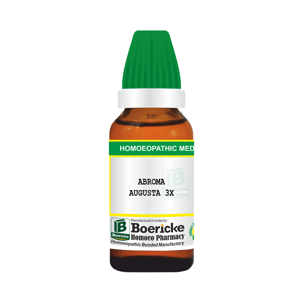 Boericke Abroma Augusta Dilution (30ml Each) 3X