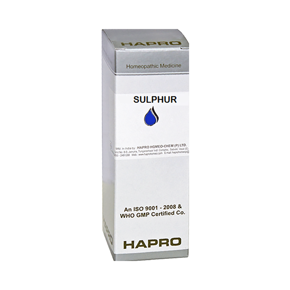 Hapro Sulphur Dilution 30