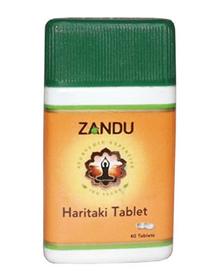 Zandu Haritaki Tablet | Eases Constipation