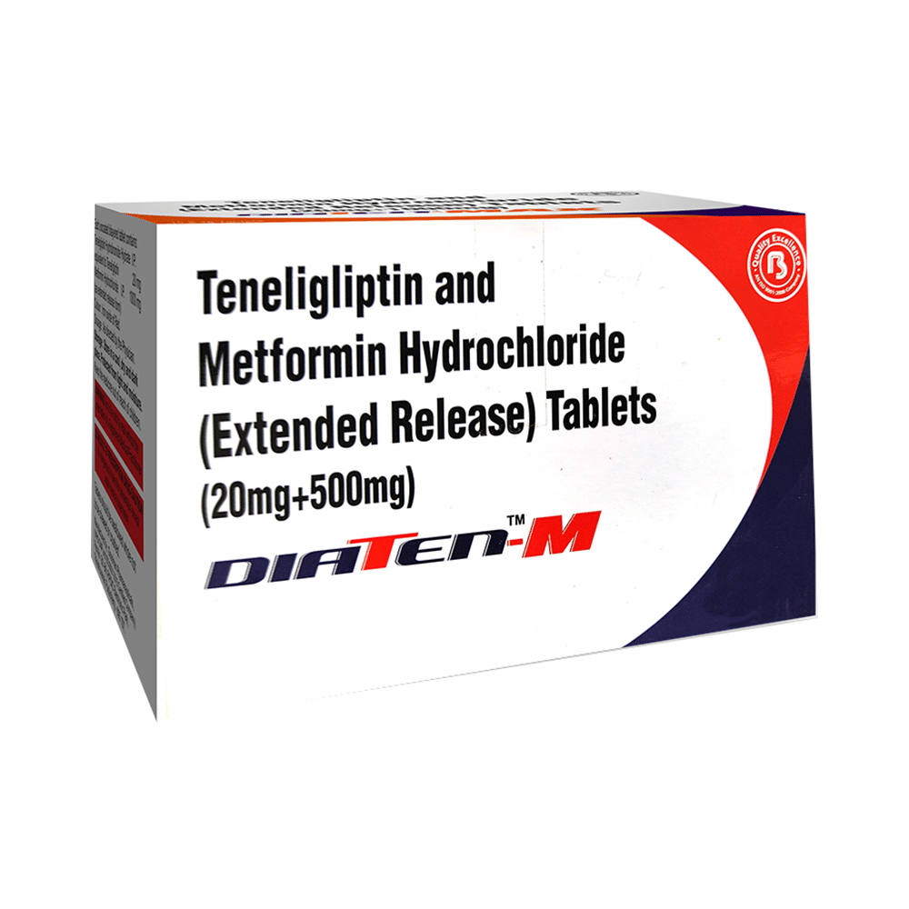 Diaten M 500mg/20mg Tablet