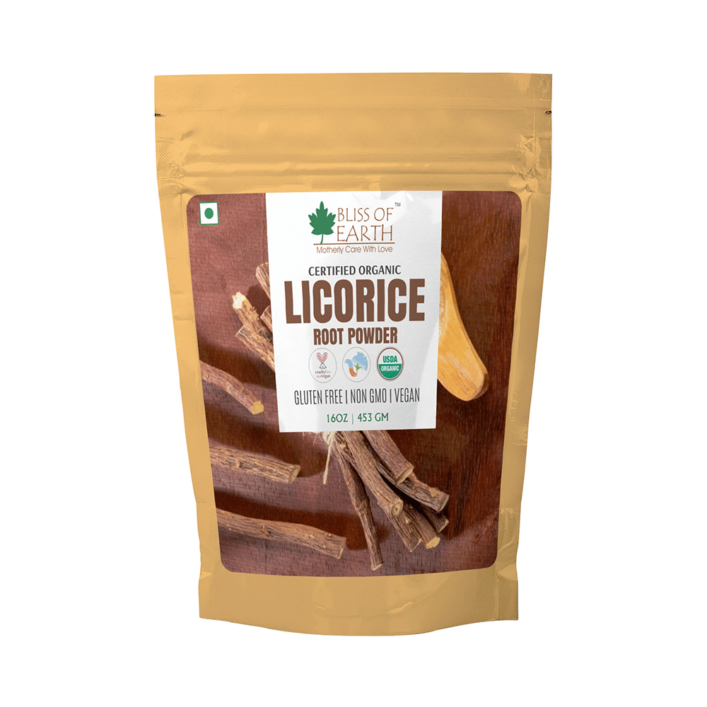 Bliss of Earth Certified Organic Licorice Root Powder