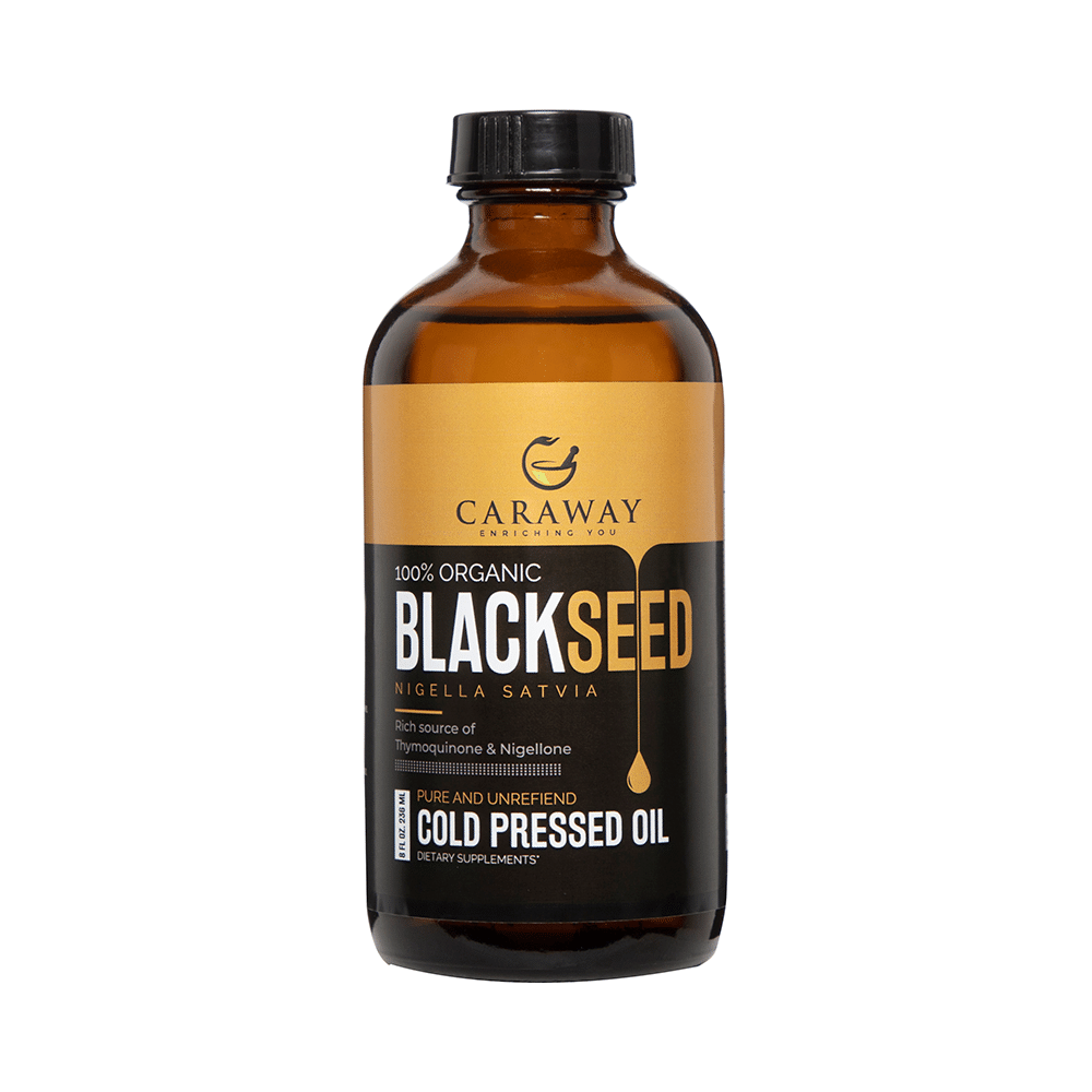 Caraway 100% Organic Black Seed Cold Pressed Oil