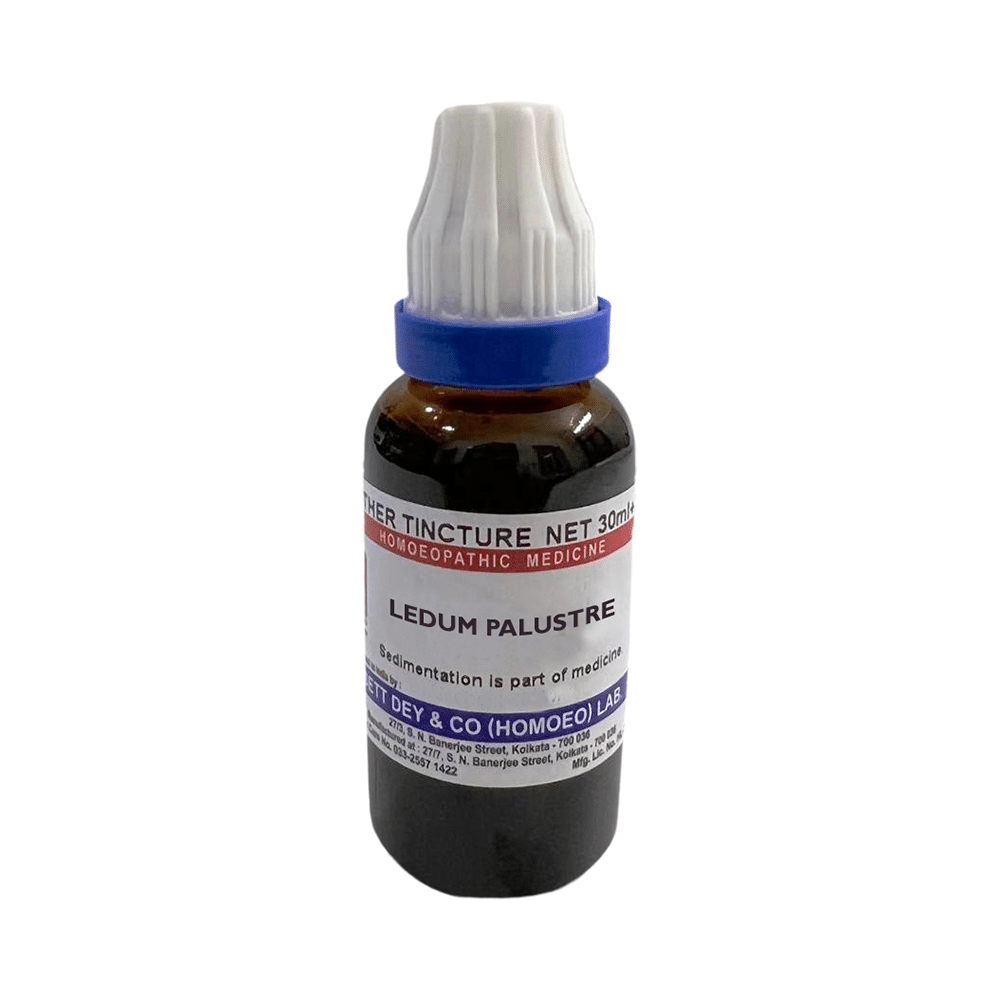 Sett Dey Ledum Palustre Mother Tincture Q