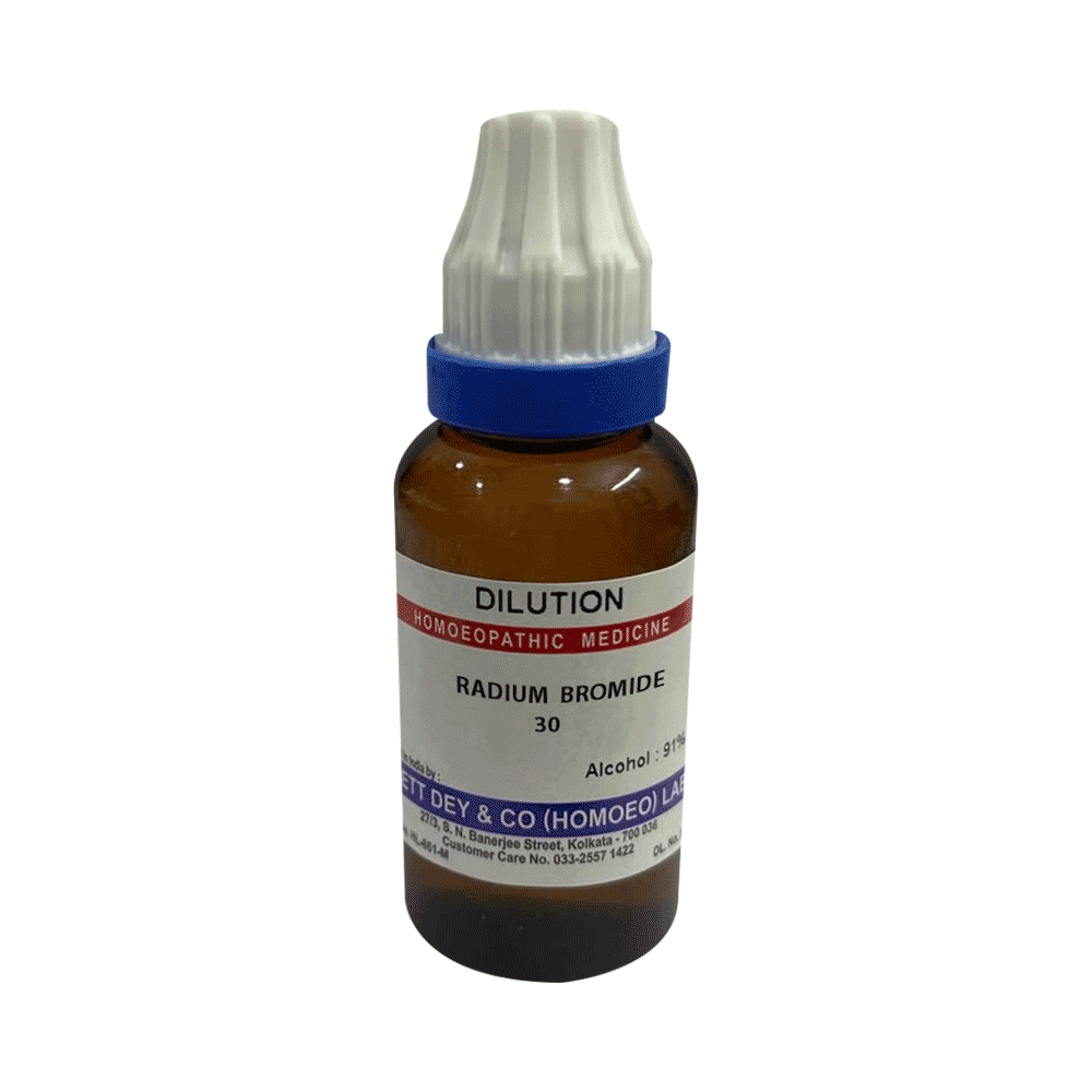 Sett Dey Radium Bromide Dilution 30