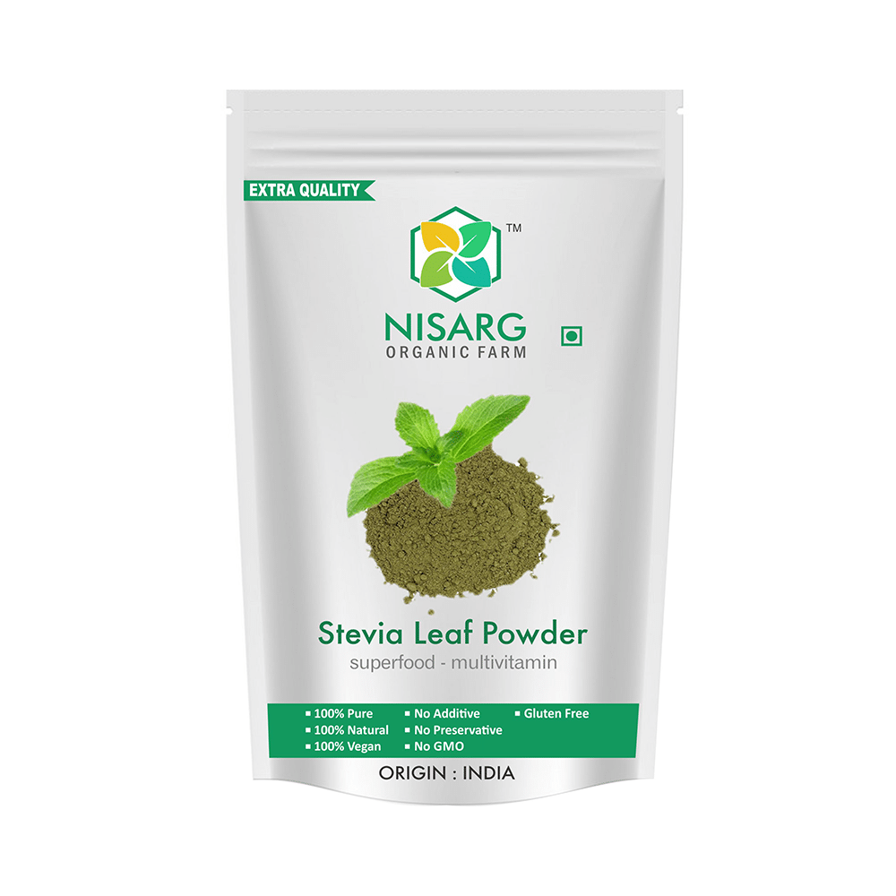 Nisarg Organic Farm Stevia Leaf Powder