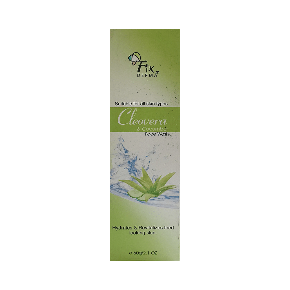 Fixderma Cleovera and Cucumber Face Wash