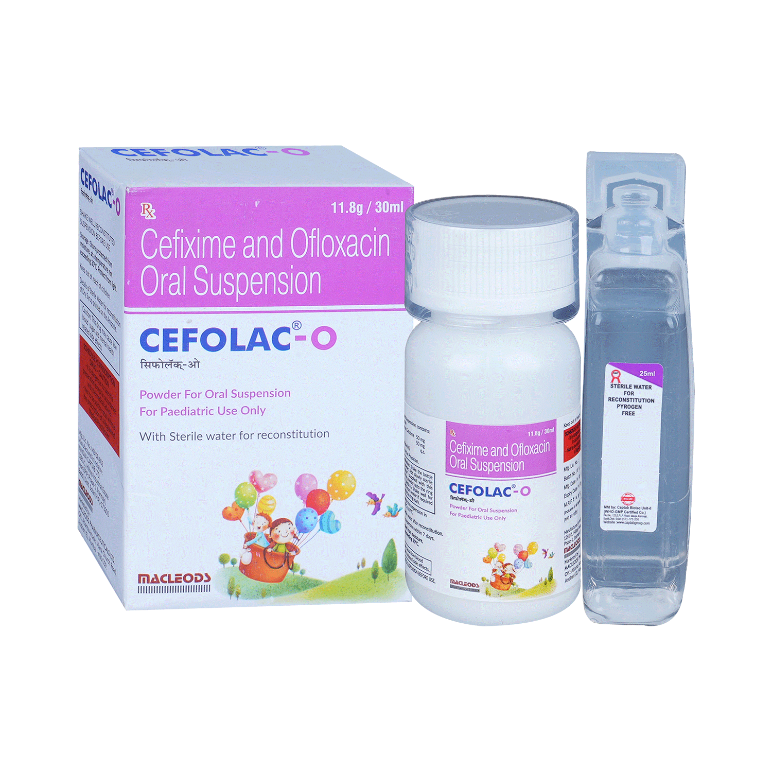 Cefolac-O 50mg/50mg Dry Syrup