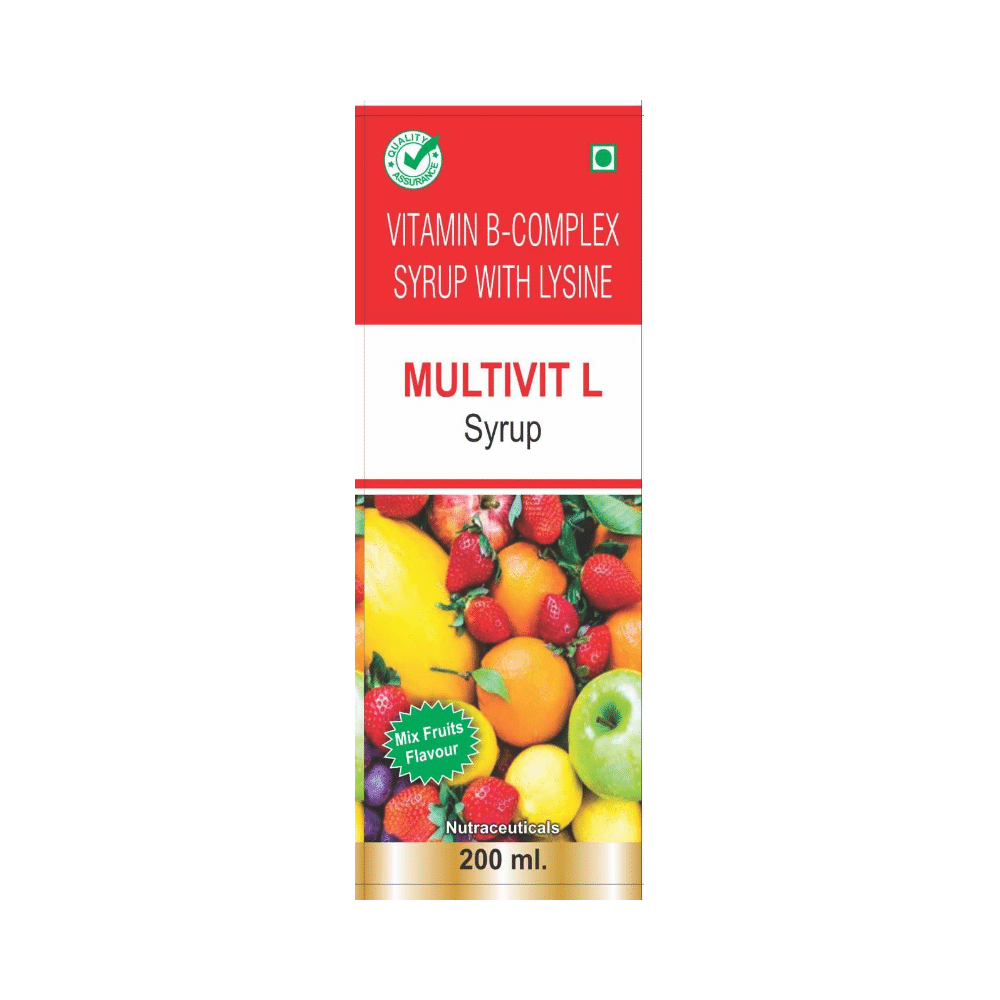 Multivit L Syrup Mix Fruit