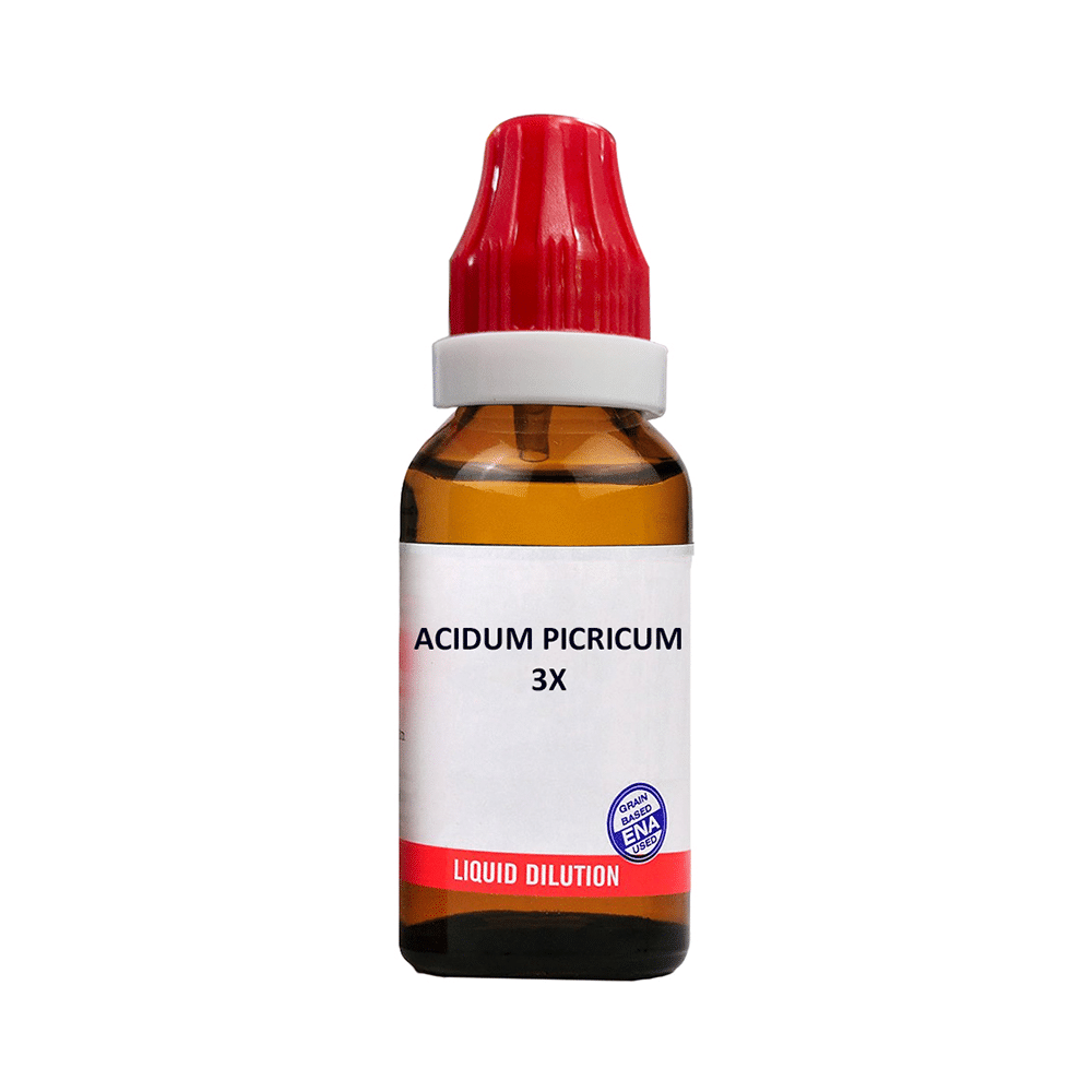 Bjain Acidum Picricum Dilution 3X