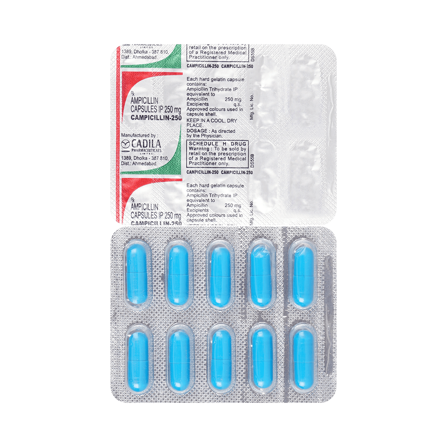 Campicillin 250 Capsule