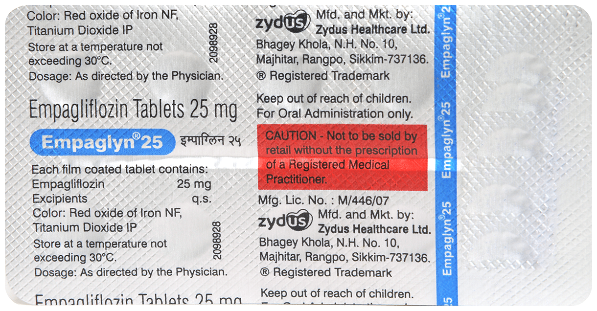 Empaglyn 25 Tablet
