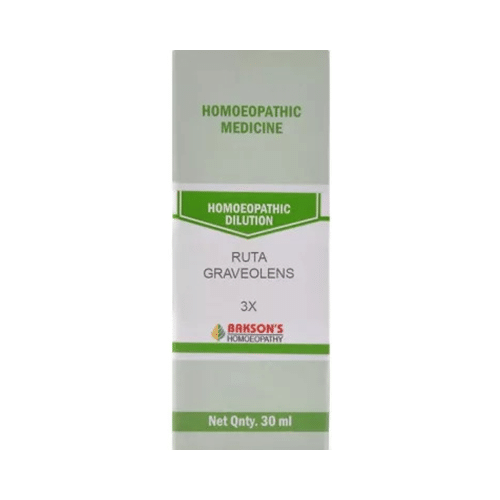 Bakson's Homeopathy Ruta Graveolens Dilution 3X
