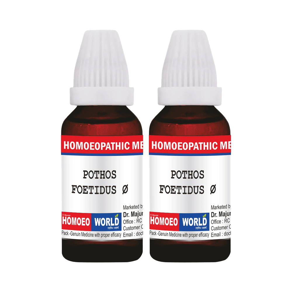 Boericke Pothos Foetidus Mother Tincture (30ml Each) Q