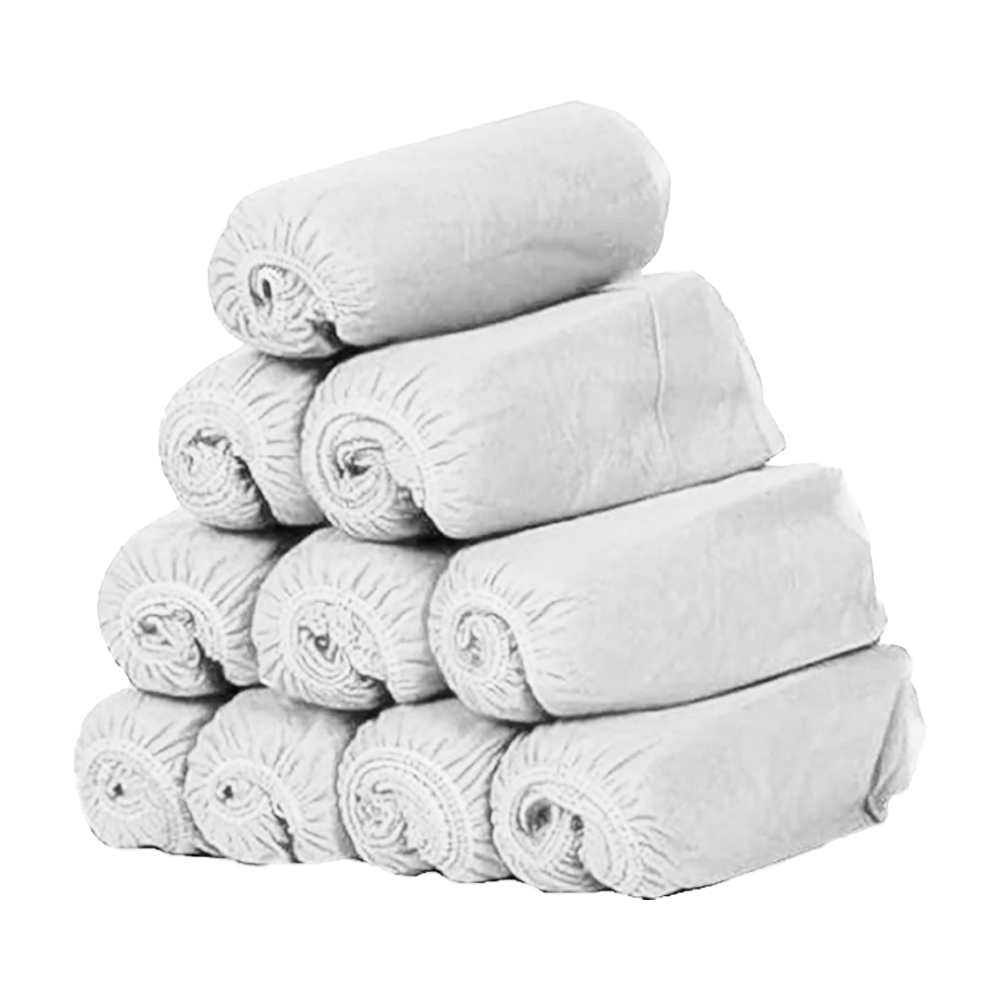 S4 Healthcare Disposable Non Woven Shoe Covers White