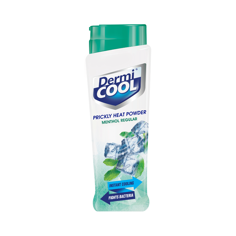 Dermi Cool Prickly Heat Powder Menthol Regular