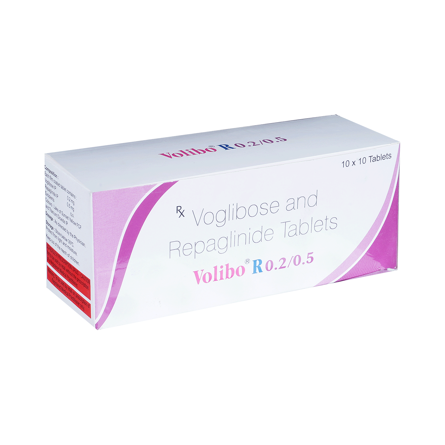 Volibo R 0.5mg/0.2mg Tablet 10s