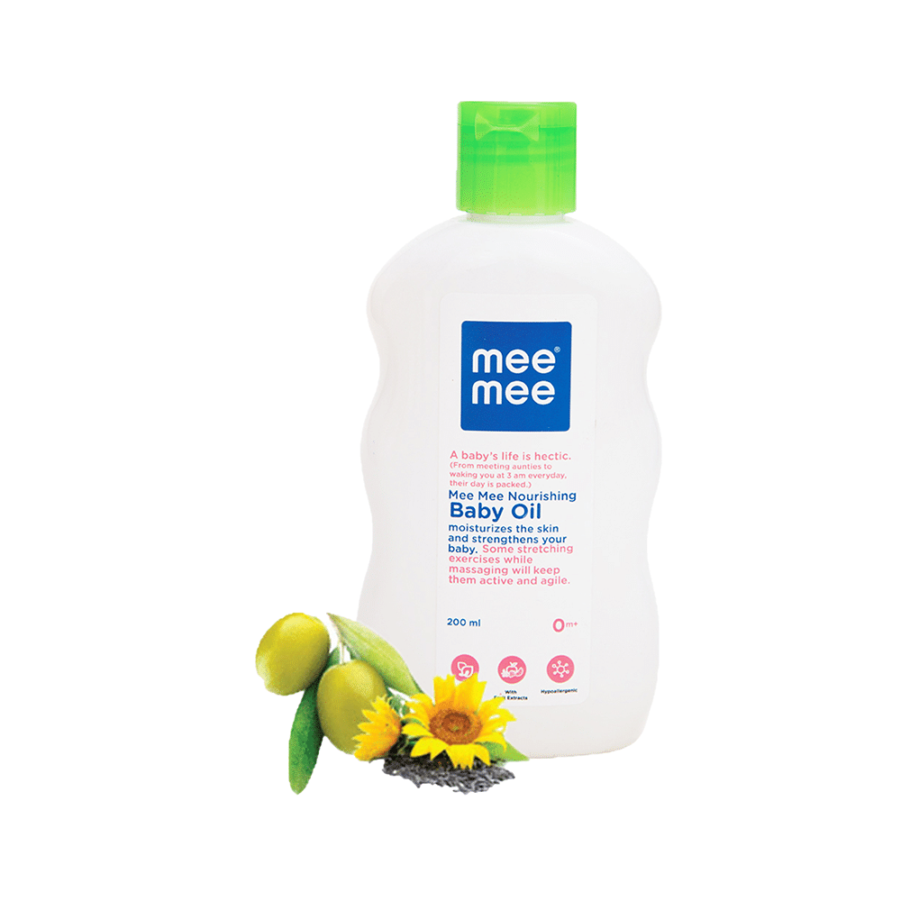 Mee Mee Nourishing Baby Oil (200ml Each)