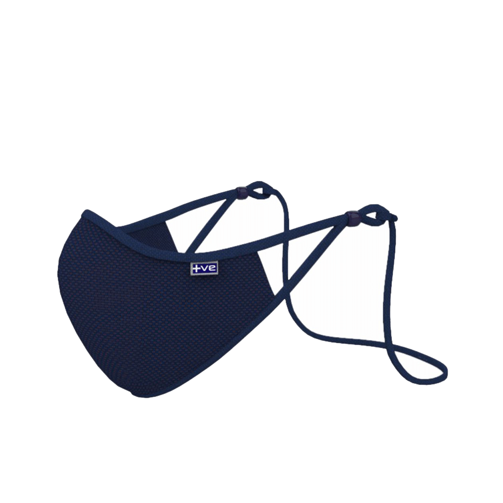 Posi+ve N99 Face Mask Navy Blue