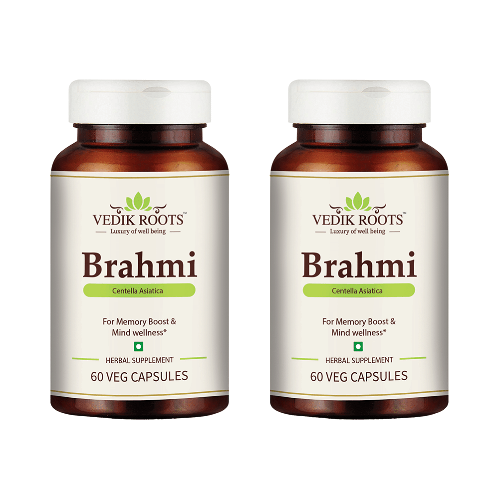Vedikroots Brahmi Veg Capsule (60 Each)
