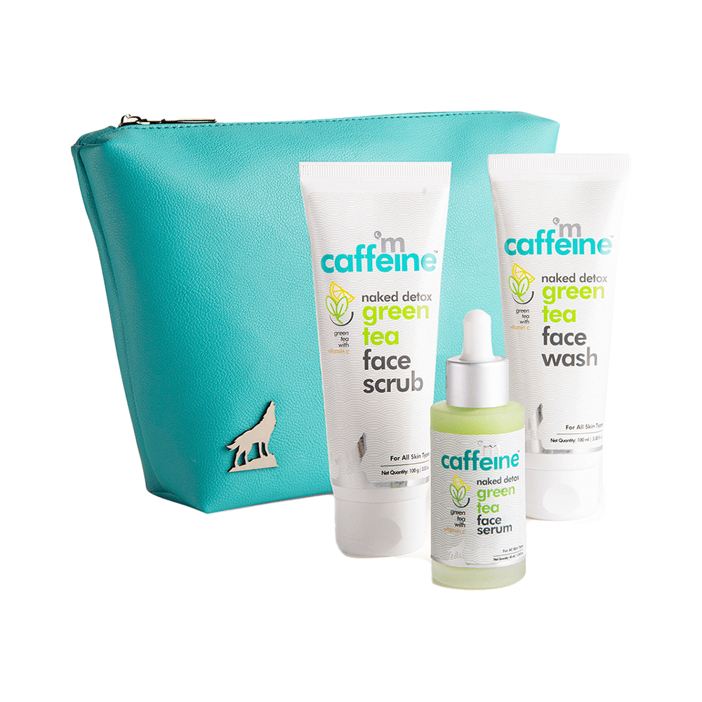 mCaffeine Summer Friendly Green Tea Purifying Kit