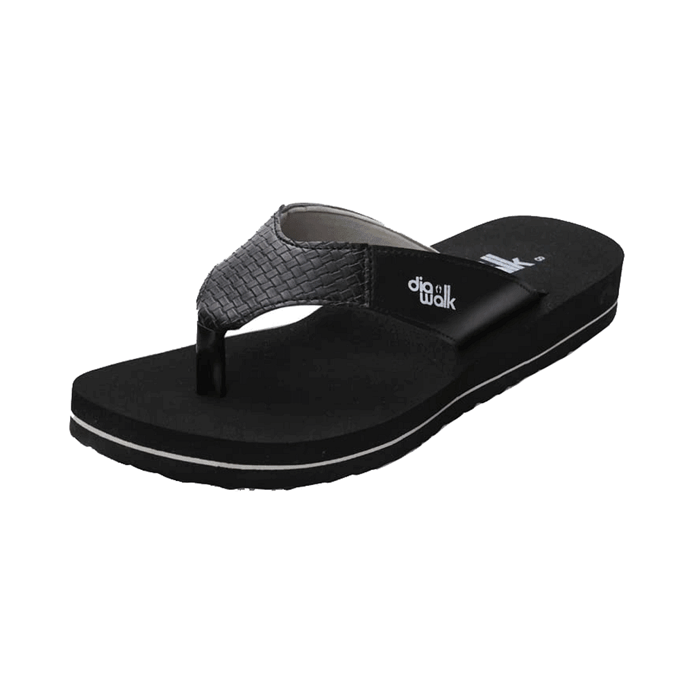 Diawalk DPM 001 Doctor Soft Orthopedic Diabetic Flip Flops Slippers For Men Black 7 30 Minutes 24 7 Delivery