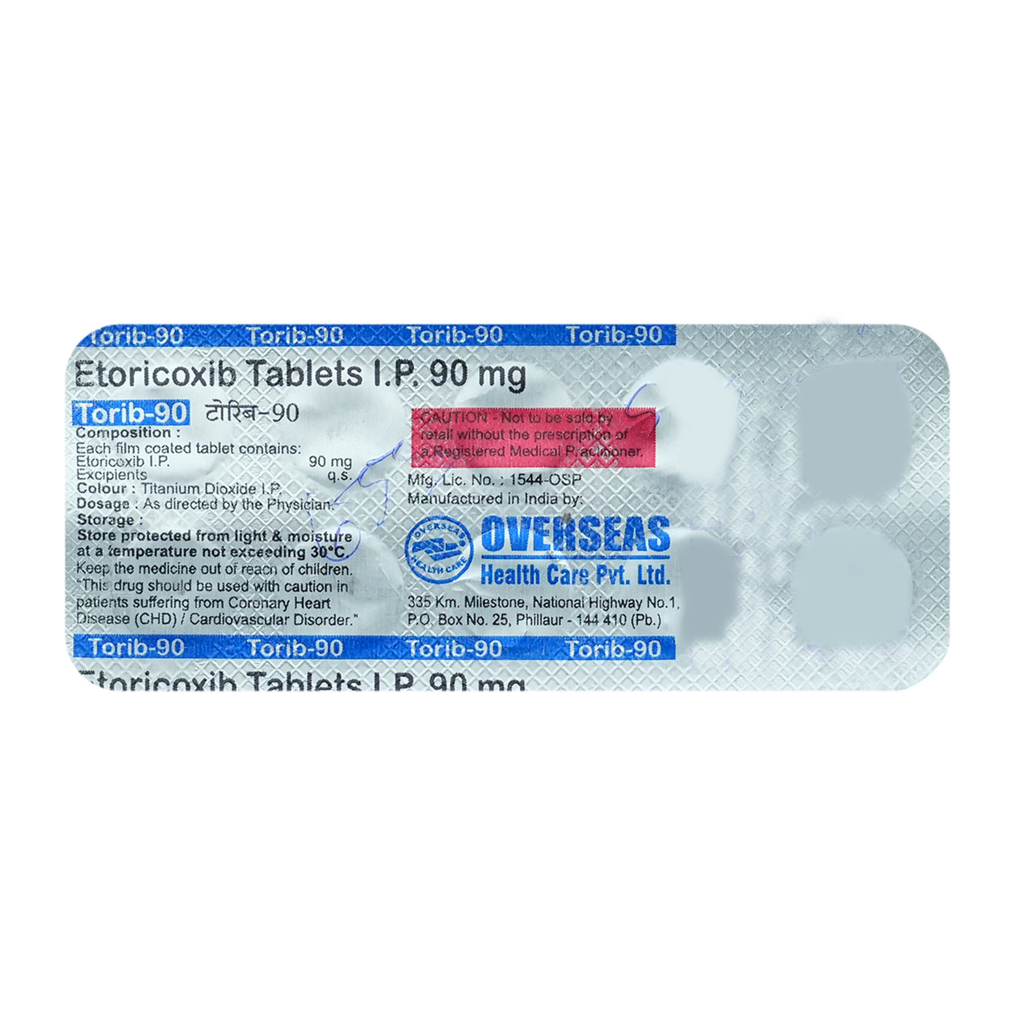 Torib 90 Tablet