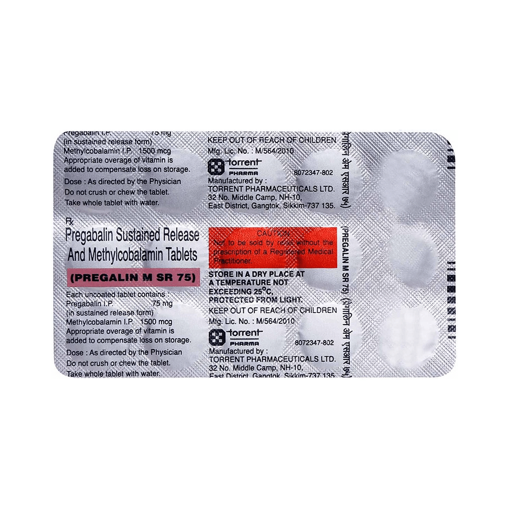Pregalin M SR 75 Tablet - Image 3