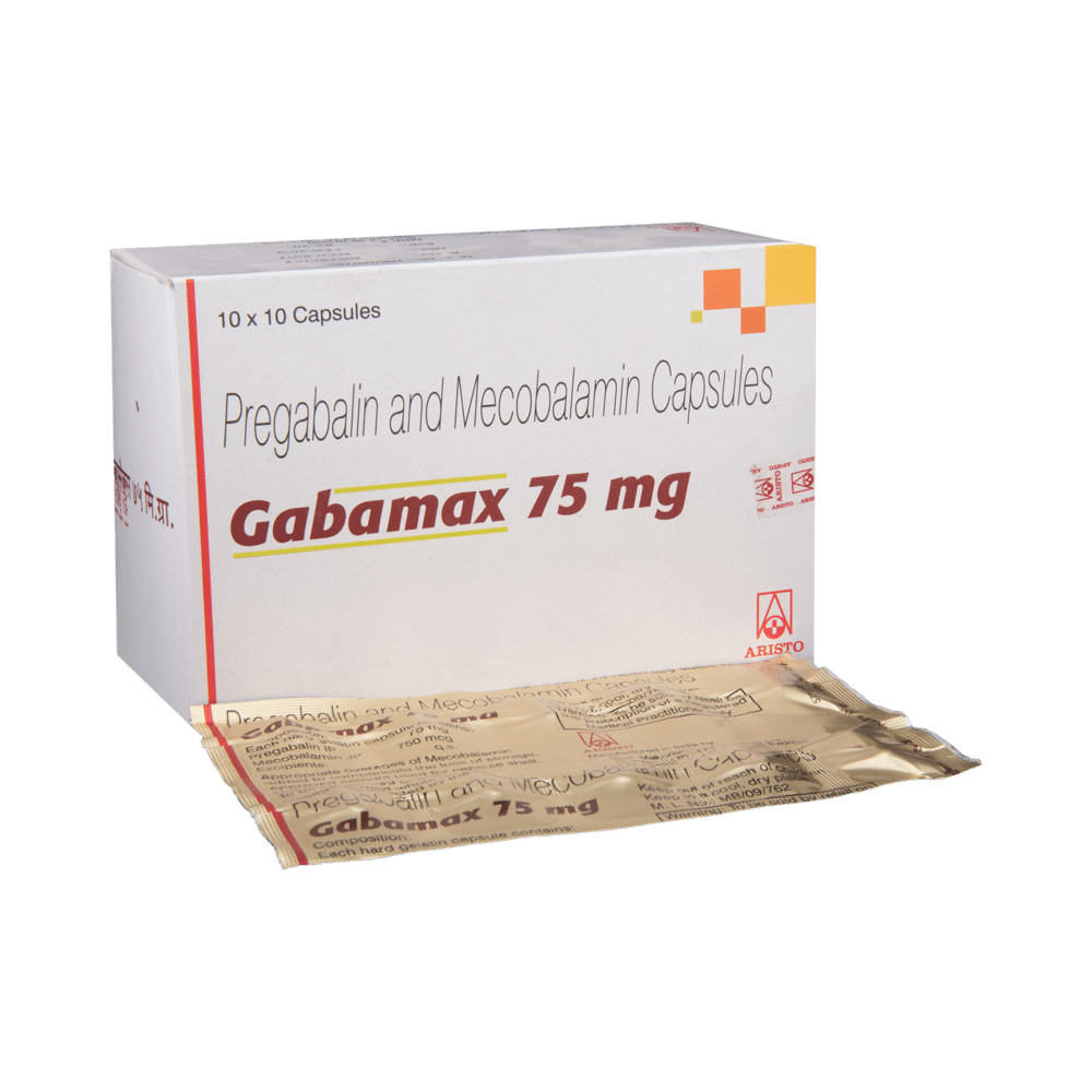 Gabamax 75mg Capsule