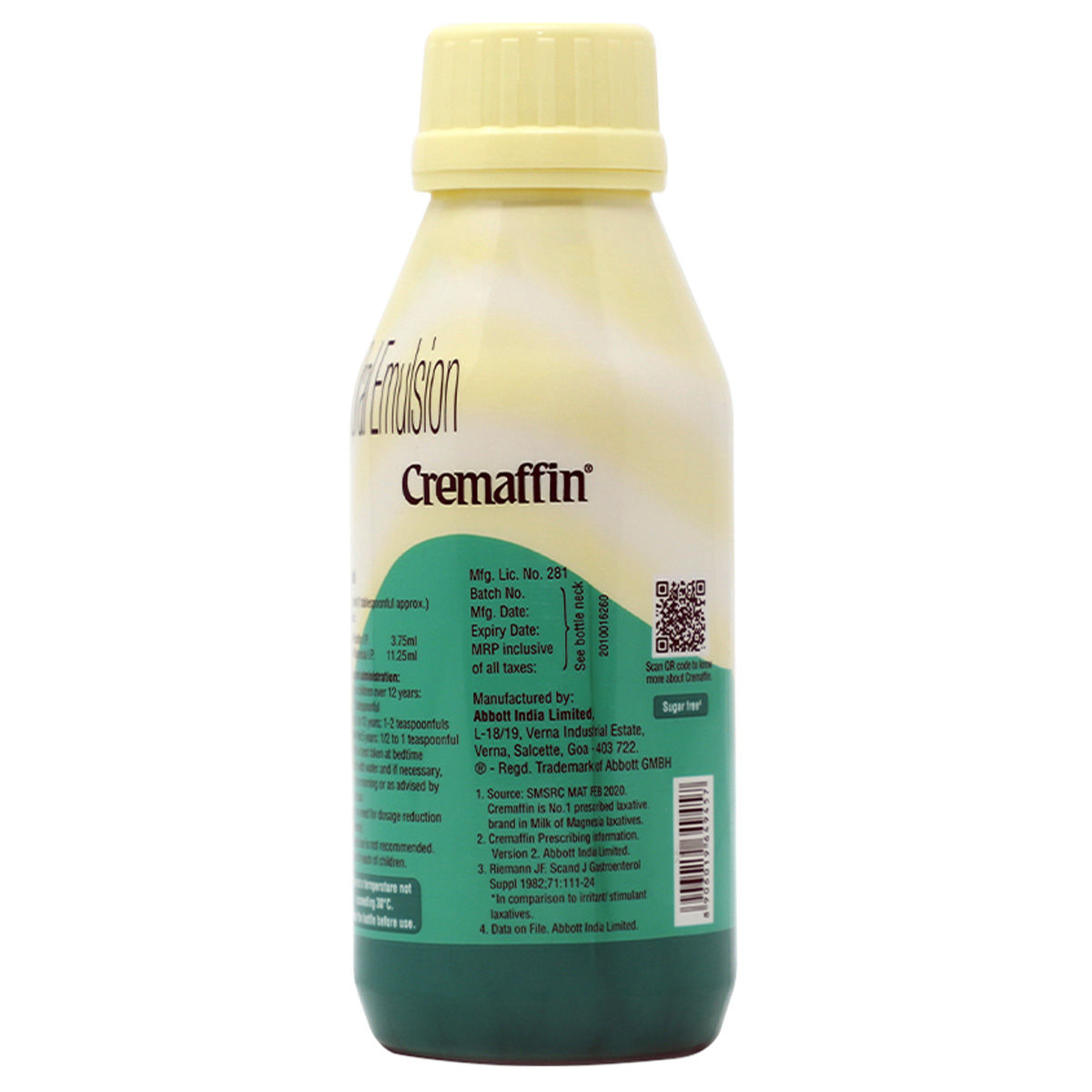 Cremaffin Syrup Mint Sugar Free - Image 2