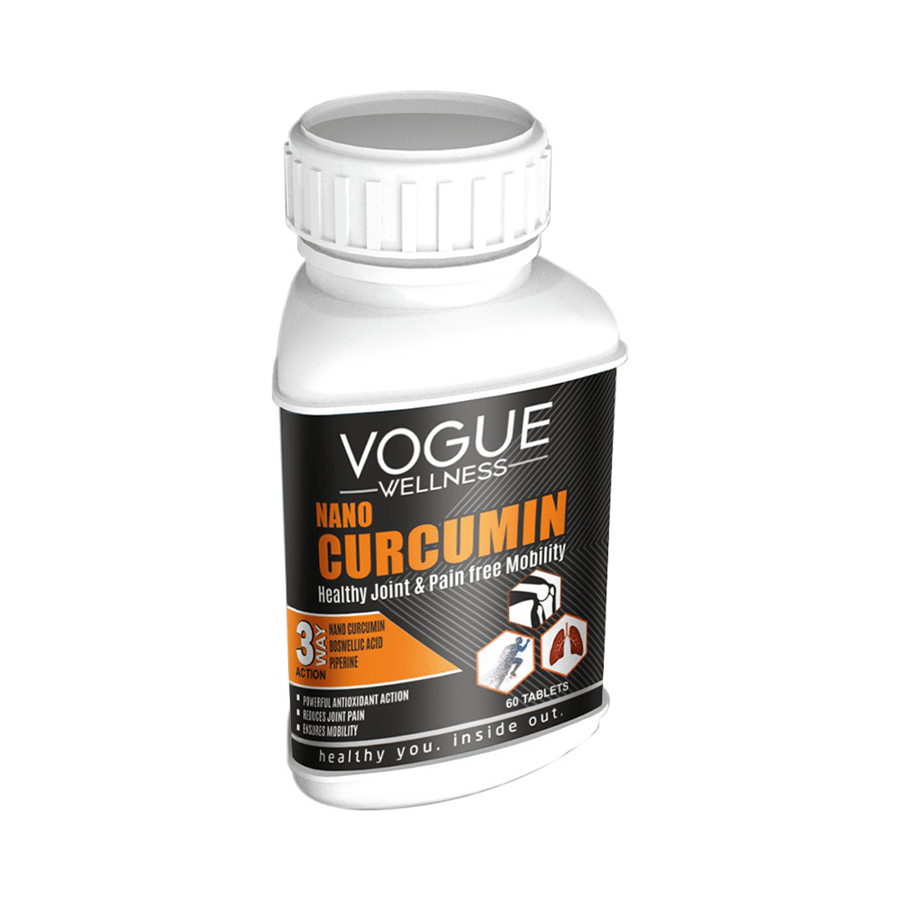 Vogue Wellness Nano Curcumin Tablet (60 Each)