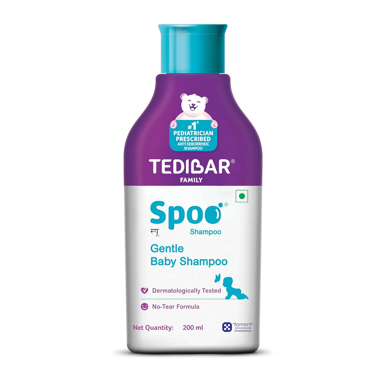 Tedibar Spoo gentle baby shampoo 200ml No Tears