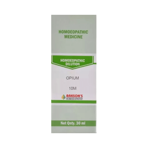 Bakson's Homeopathy Opium Dilution 10M