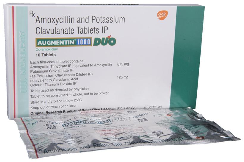 Augmentin 1g Duo Tablet