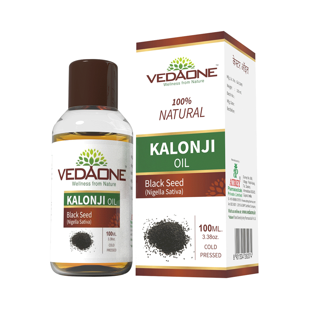 Vedaone 100% Natural Kalonji/Black Seed Oil