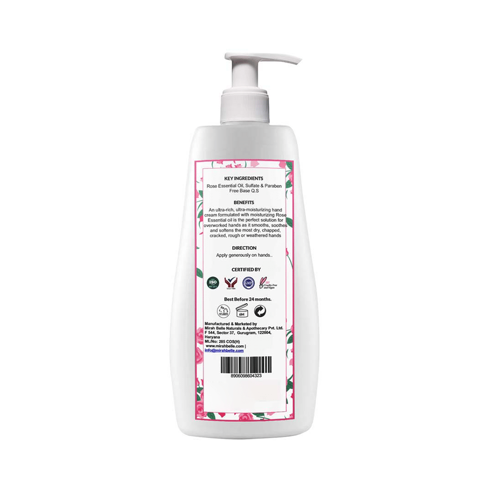 Mirah Belle Rose Hand Cream