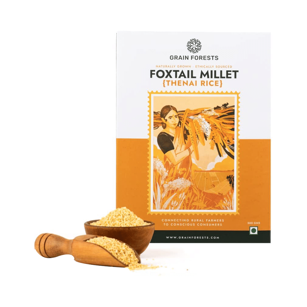 Grain Forests Foxtail Millet (Thenai Rice) Grains